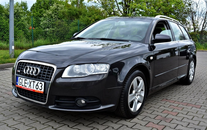 Audi A4 cena 19900 przebieg: 325000, rok produkcji 2008 z Uniejów małe 211